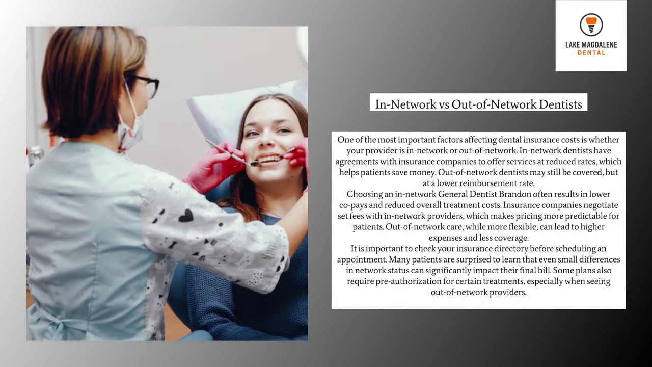 Lake Magdalene Dental - Does insurance cover a General Dentist in Brandon?