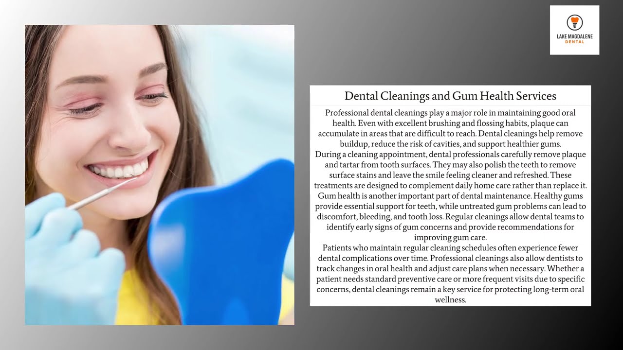 Lake Magdalene Dental - What services does a general dentist provide?