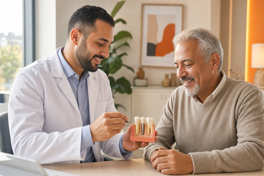 Implant consultation for an Egypt Lake-Leto patient