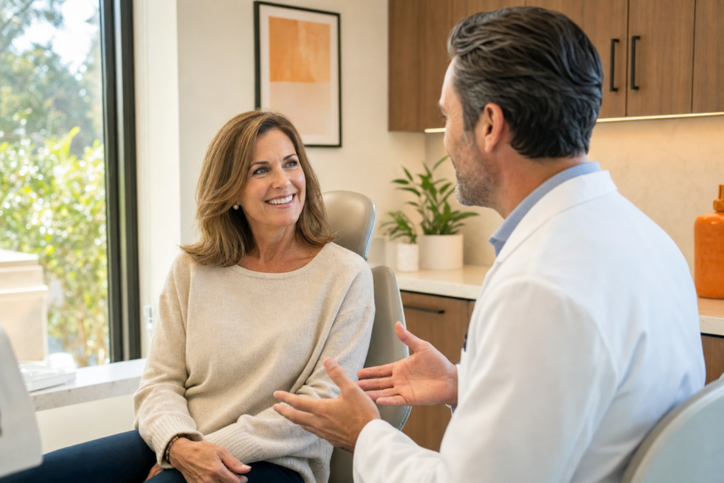 Temple Terrace patient consult at Lake Magdalene Dental